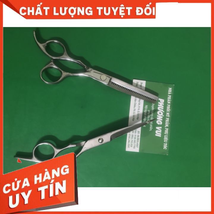 [tận gốc ]kéo cắt tóc -kéo tỉa tóc VINKO -bằng thép nguyên chất không gỉ  dùng cho salo và ở nhà tiên lợi