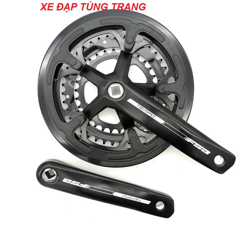 Bộ giò dĩa / đùi đĩa XE ĐẠP FSA mỹ Made in Taiwan 3 tầng 50/39/30T 165mm hợp kim nhôm