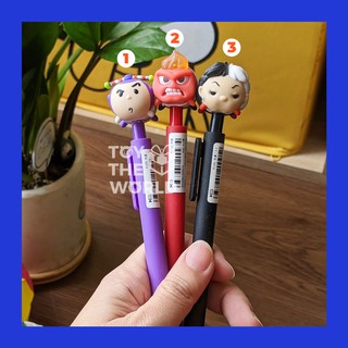 Bút Bi Hoạt Hình Disney Tsum Tsum (Loại Vừa) / Inside Out, Toy Story, Phù Thuỷ
