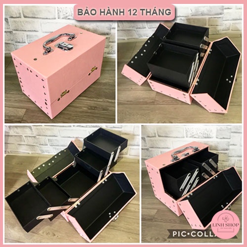 [Có sẵn] Cốp đựng mỹ phẩm, dụng cụ nối mi nhiều màu đẹp, bảo hành 12th, hỗ trợ sửa sữa suốt đời