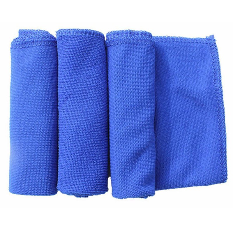 Set 2 Khăn Vi Sợi 30x30cm Vệ Sinh Xe Ô Tô Tiện Dụng