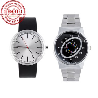 Đồng hồ dây da ts07 + đồng hồ dây thép ts26