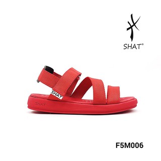 SHAT - Giày Sandal Quai Chéo Shat F5M006 Đỏ full chéo