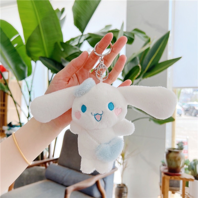 Móc khoá đôi nam châm hình cún dễ thương