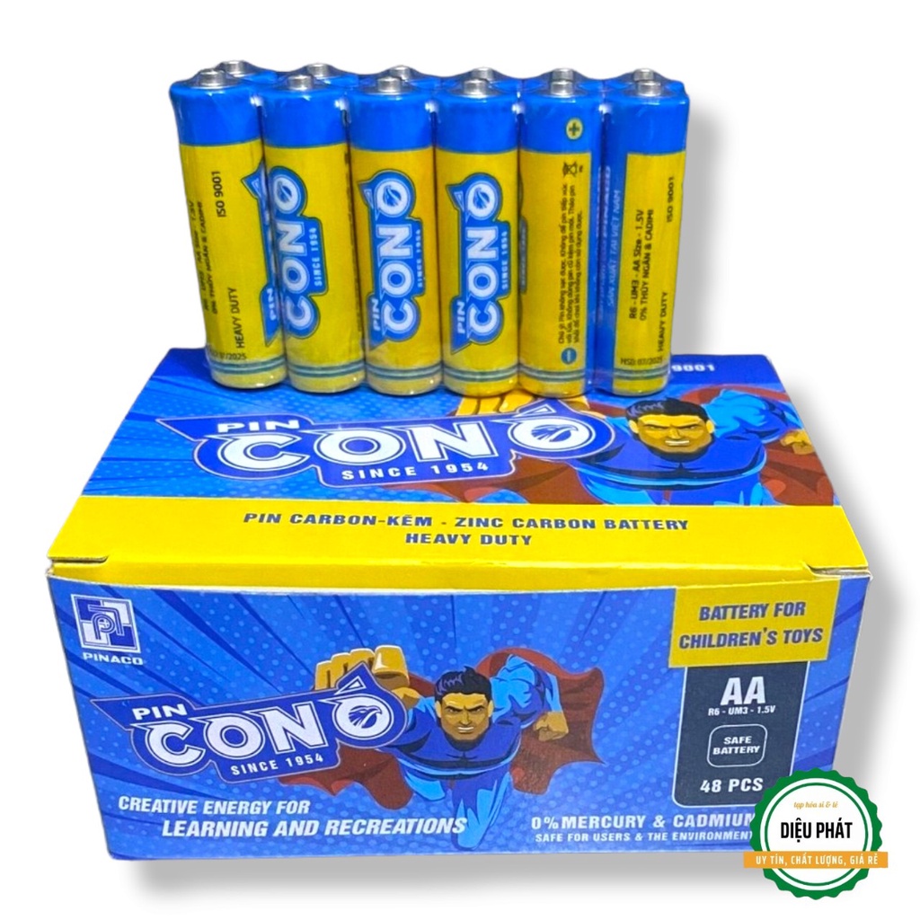 ⚡️Pin Tiểu AA Con Ó 1.5V Hộp 40 Viên