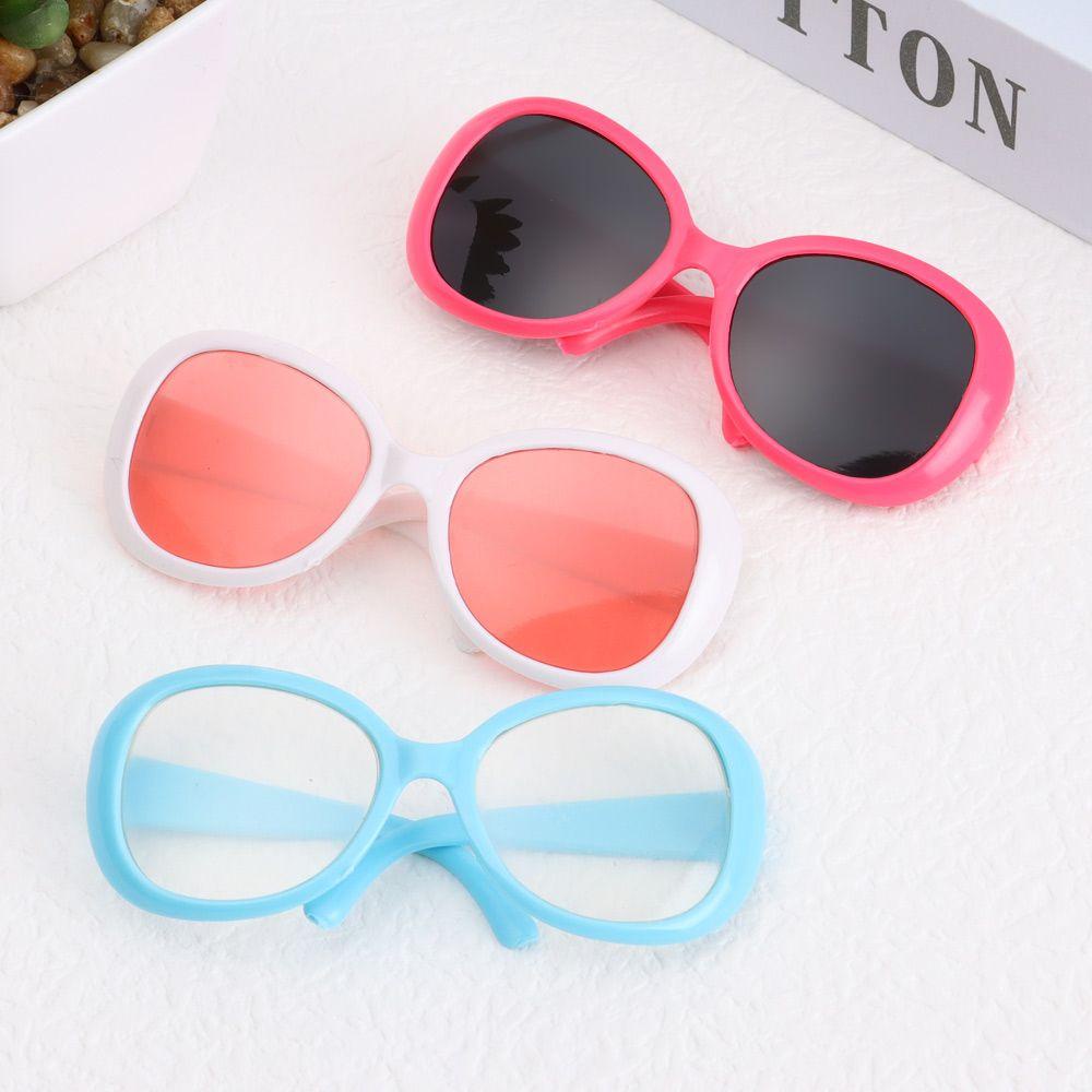 RAINBOW Mắt Kính Tròn 43Cm Thiết Kế Dễ Thương Cho Búp Bê