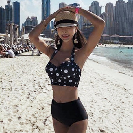 Bikini 2 mảnh chấm bi Quảng Châu