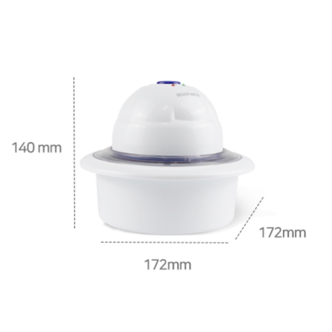 [Hàng nội địa Hàn Quốc] Máy làm kem mini Kichera Hàn Quốc