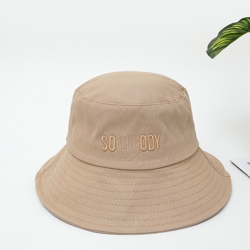 Nón Bucket Thêu Chữ Phong Cách Mới Cho Nữ