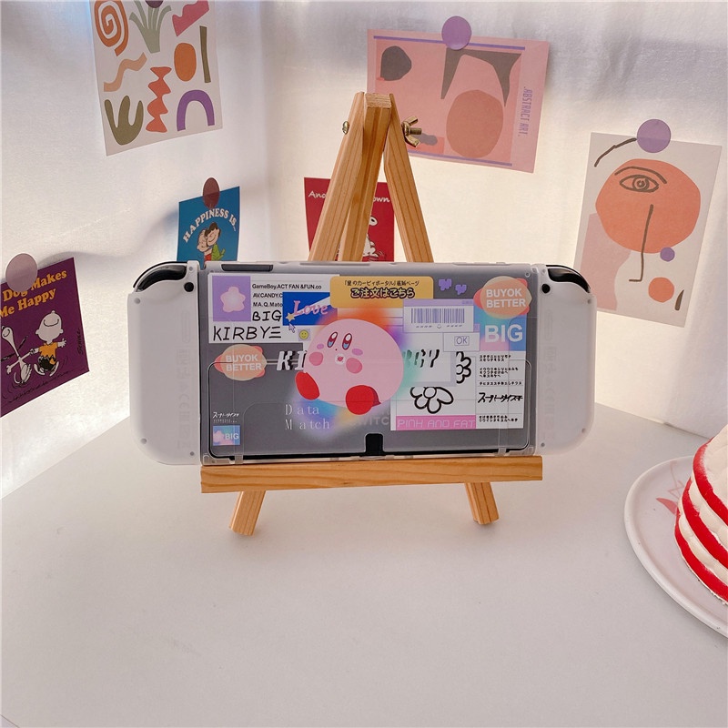 Vỏ Mềm Bảo Vệ Tay Cầm Chơi Game Nintendo Switch V1 / V2 / OLED Kirby