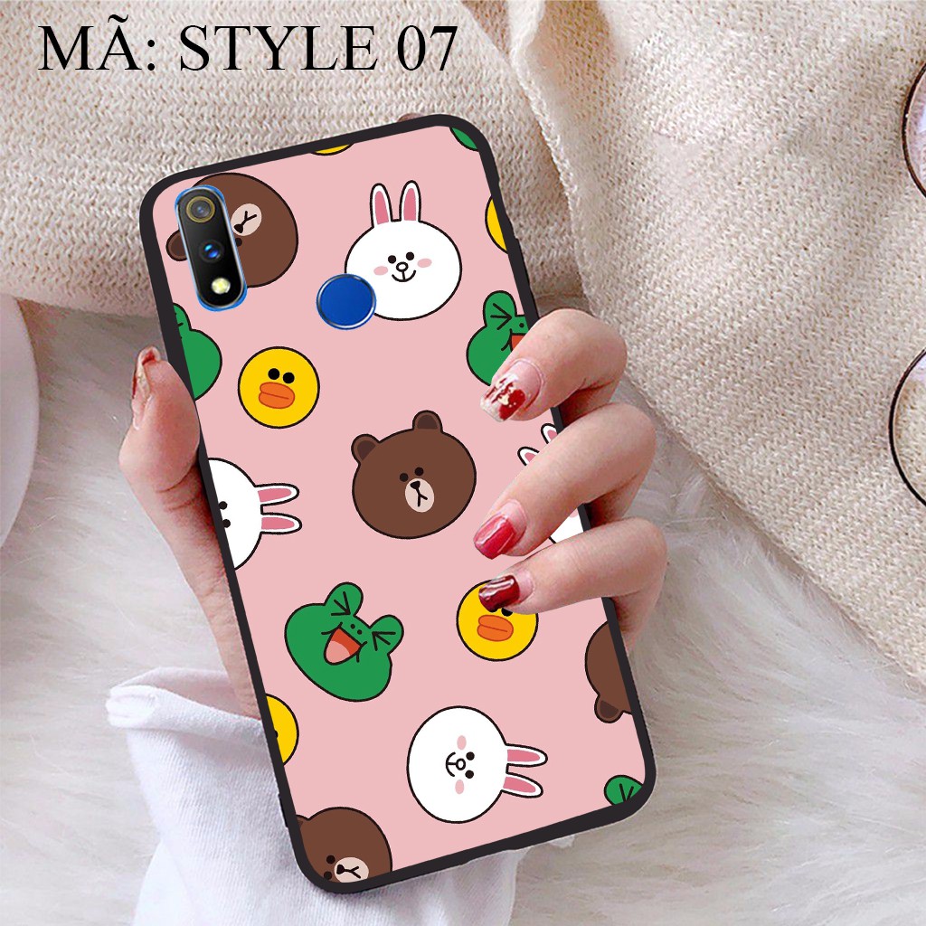 Ốp lưng Realme 3 Pro viền dẻo TPU BST Phong Cách Trẻ Trung