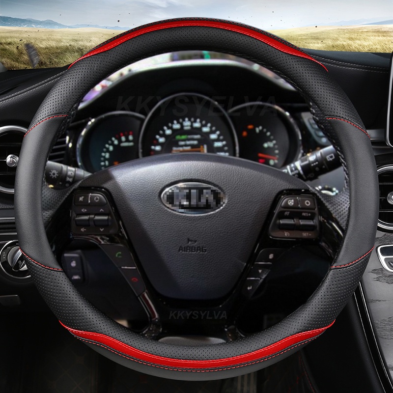 Bao Da PU Bọc Vô Lăng Xe Hơi Kia K3 2013 K2 Rio 2015 2016 Ceed Cee 'D 2012-2017 Cerato 2013-2017