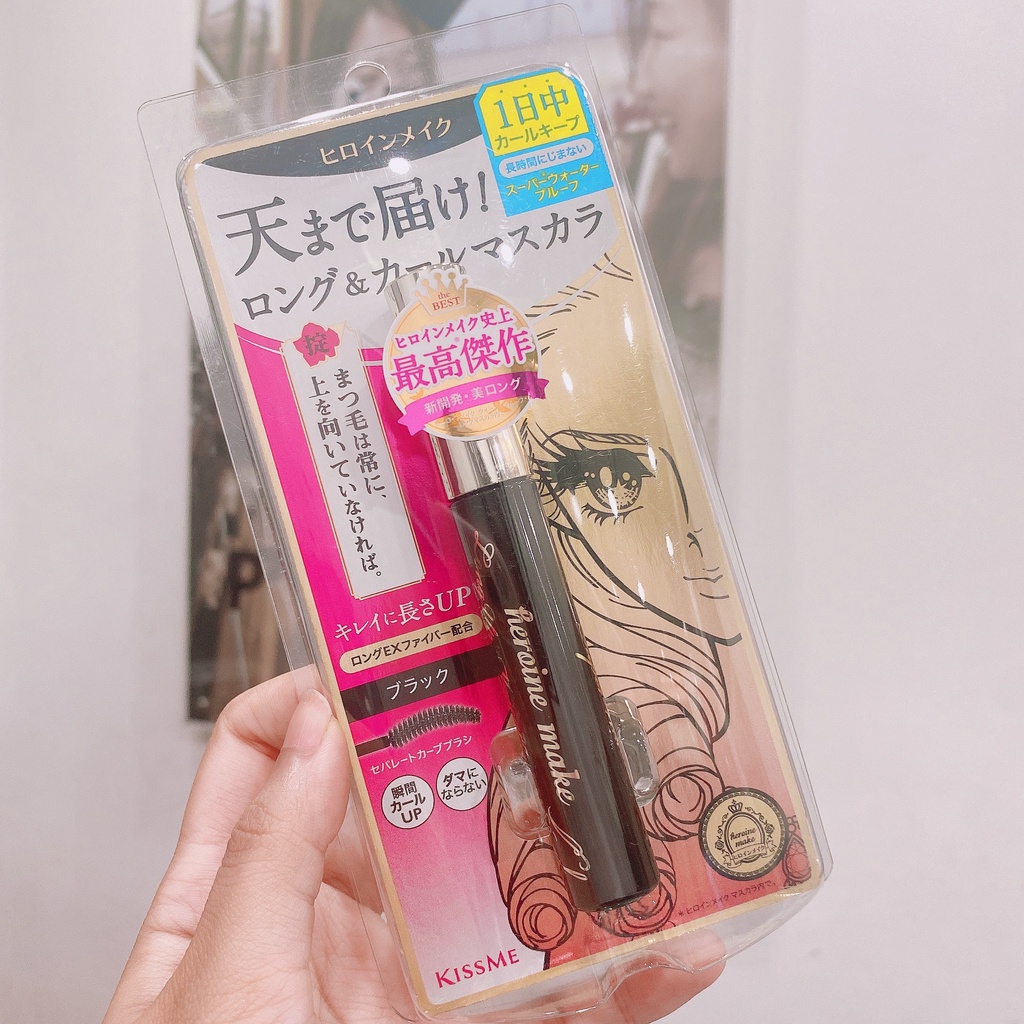 Set Mascara + Kẻ mắt nước Kiss Me Heroine không lem không trôi