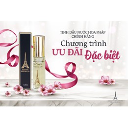 Combo 4 chai nước hoa AROMA PHÁP tặng 1 thỏi son miễn phí