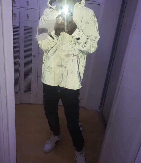 Áo jacket heron preston x nasa 3m