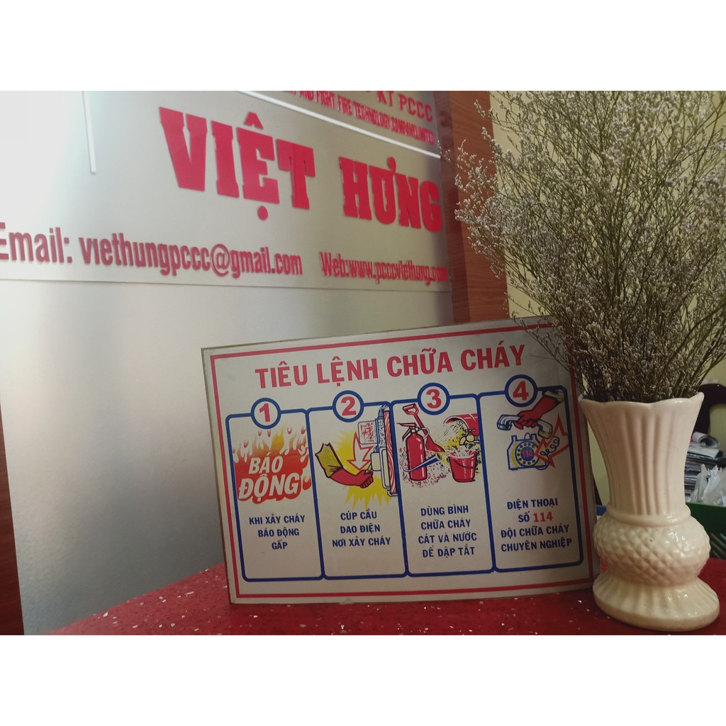 Nội quy - Tiêu lệnh- Cấm lửa- Cấm hút thuốc pccc