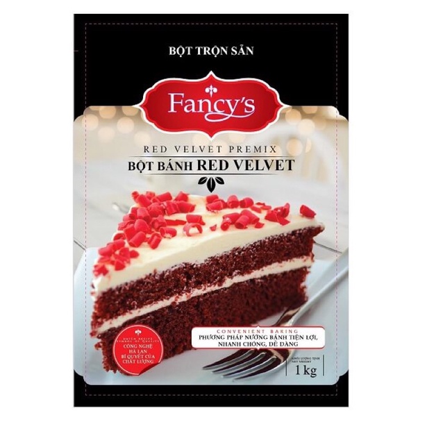 Bột Bánh Red Velvet, 📍BỘT TRỘN SẴN (1kg)