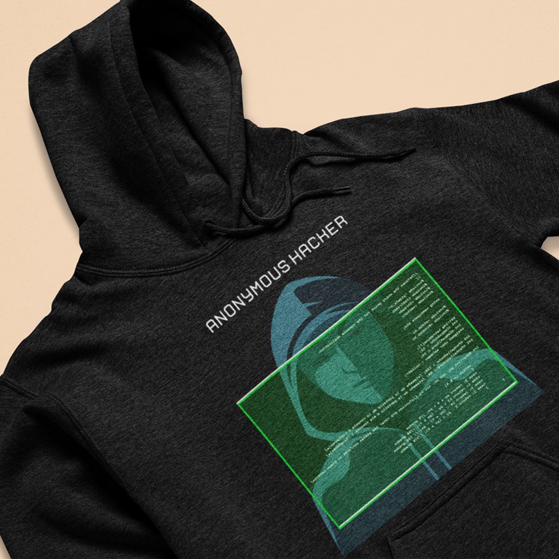 Áo Hoodie Unisex Nam Nữ Anonymous Hacker