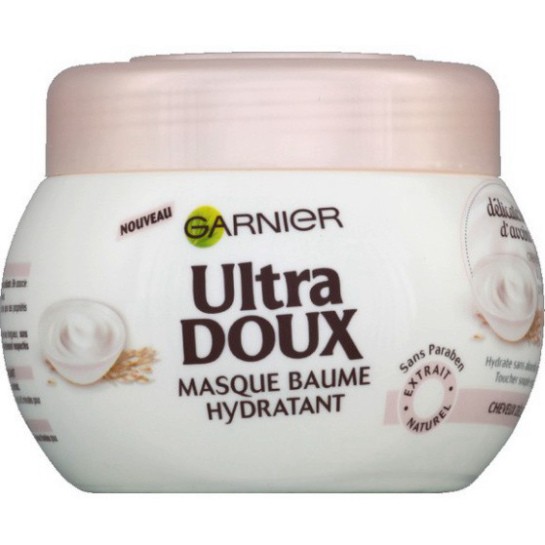 Kem ủ tóc Garnier Ultra Doux 300ml Pháp M54