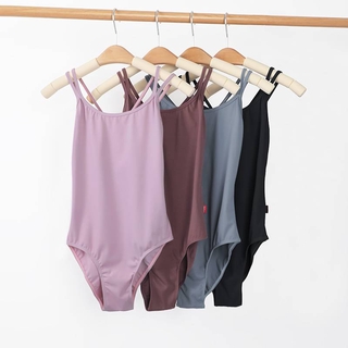 Ballet Leotard Người Lớn Nữ Body Dây Đôi Tập Thể Dục Leotard Camisole Dancewear