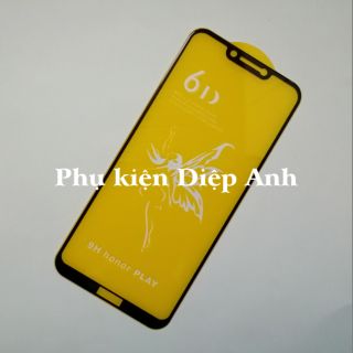 Huawei Honor Play | Kính cường lực full màn full keo 6D