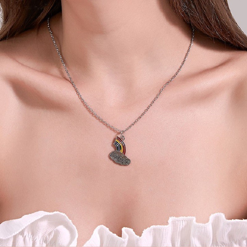 Vòng Cổ Kiểu Hoạt Hình 2 Cánh Độc Đáo Cá Tính