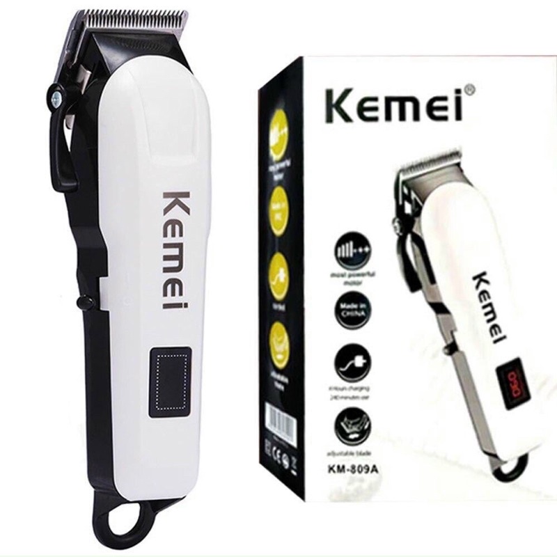 Tông đơ cắt tóc không dây chuyên nghiệp KEMEI KM- 809A cao cấp