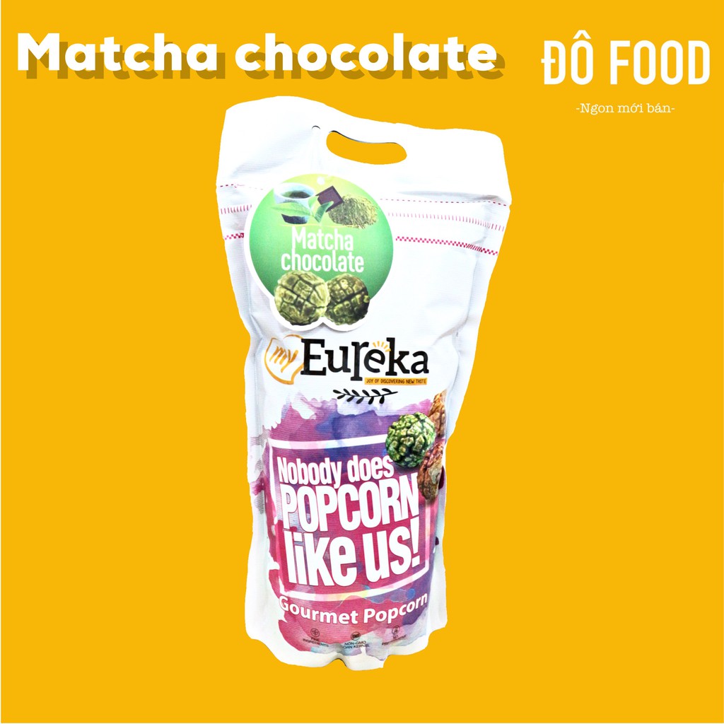 Bắp Eureka Malaysia -Vị Trà Xanh Chocolate siêu to