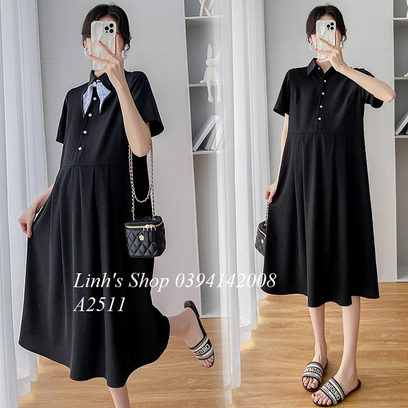 Váy Bầu Đầm Bầu Xinh A2511