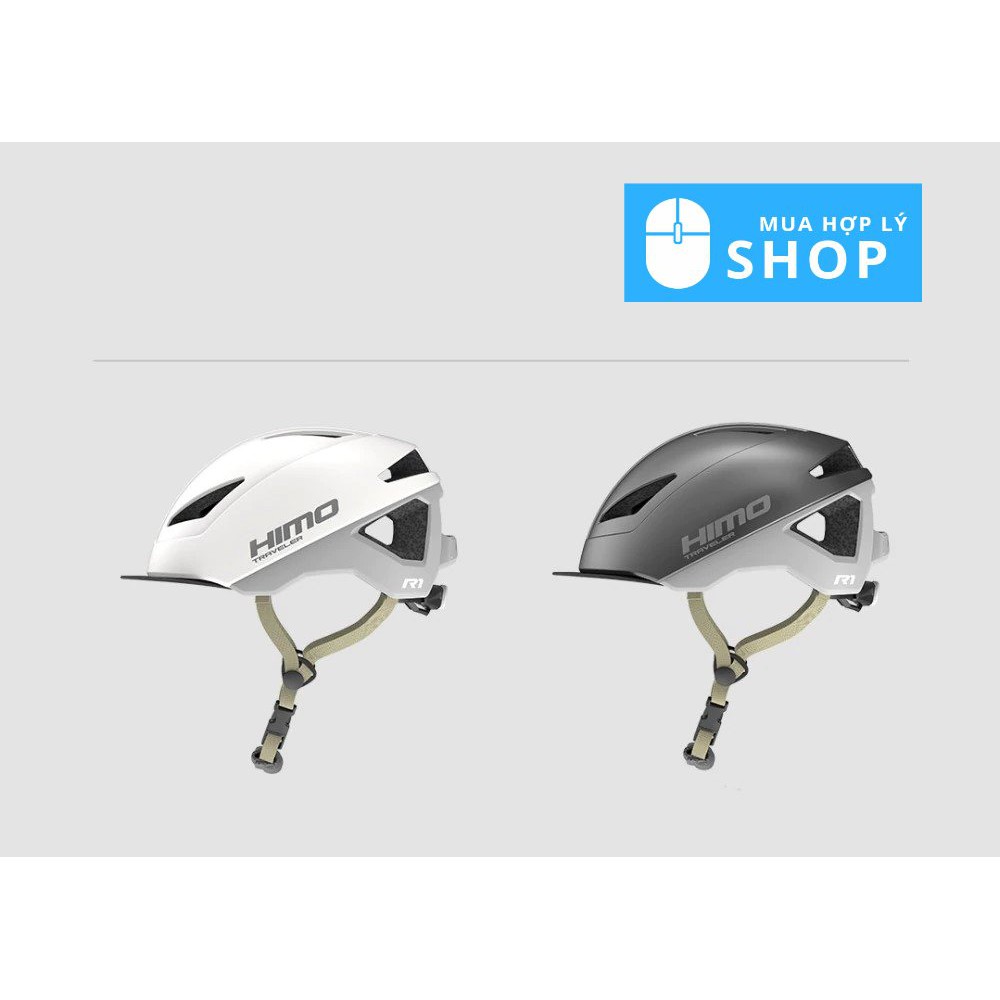 Mũ Nón Bảo Hiểm Xiaomi Youpin HIMO R1 Đi Xe Máy Xe Đạp, An Toàn Nhẹ Nhàng Và Thoáng Khí