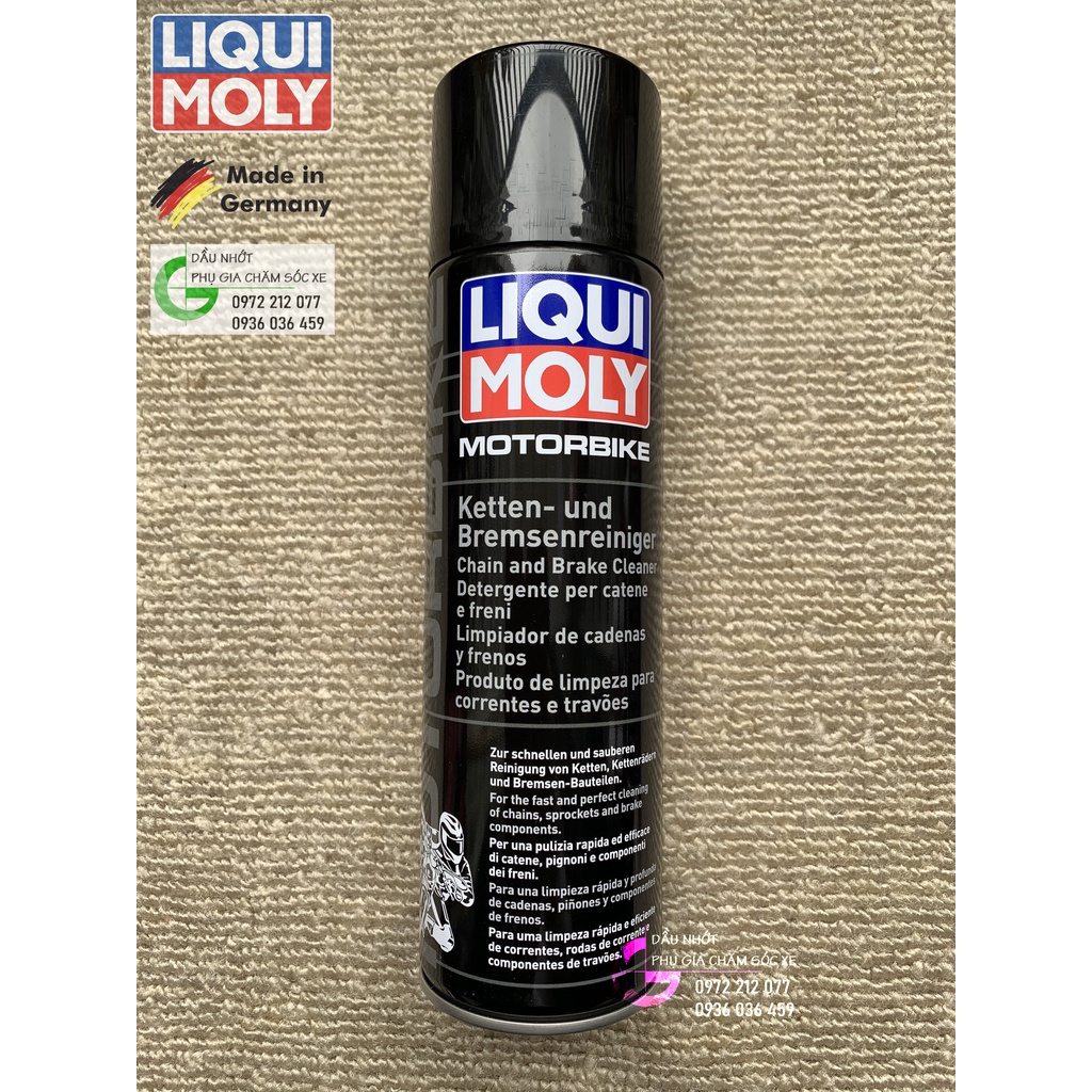 Chai xịt vệ sinh sên xích có phốt Liqui Moly 1602