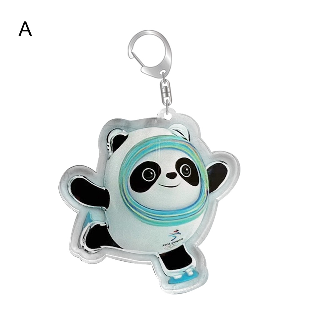 Móc Khóa Hình Gấu Trúc Chơi Game Bing Dwen 2022