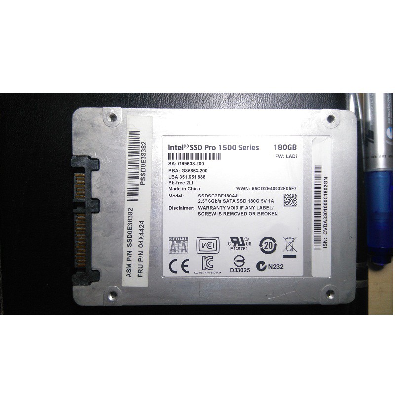 Ổ cứng SSD 180Gb, 160Gb, 120Gb Intel, siêu bền và ổn định, hàng tháo máy chính hãng, bảo hành 3 năm | BigBuy360 - bigbuy360.vn