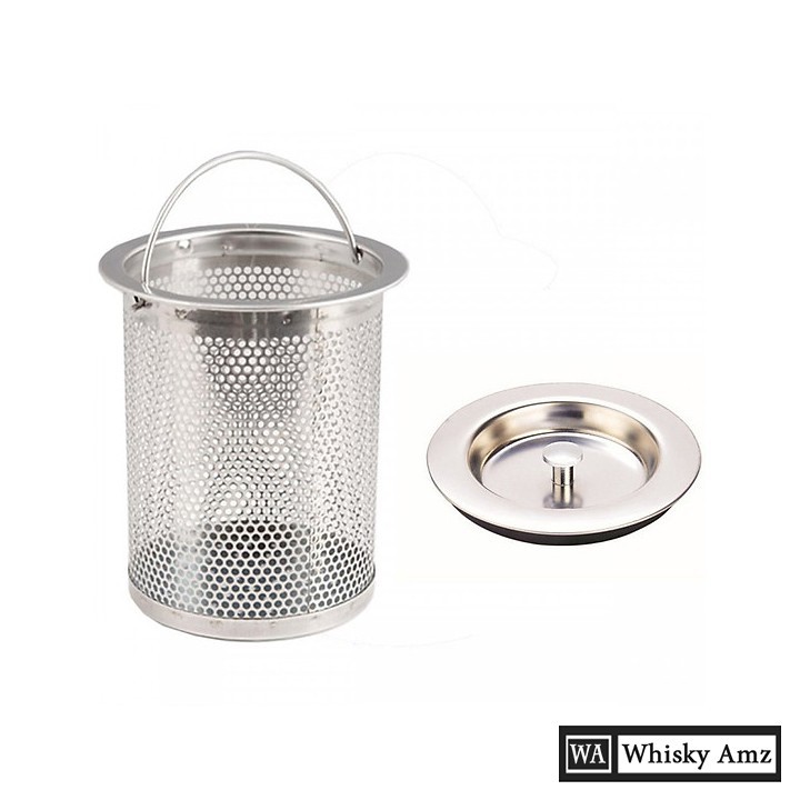 Giỏ đựng rác, nắp bồn chậu rửa bát inox