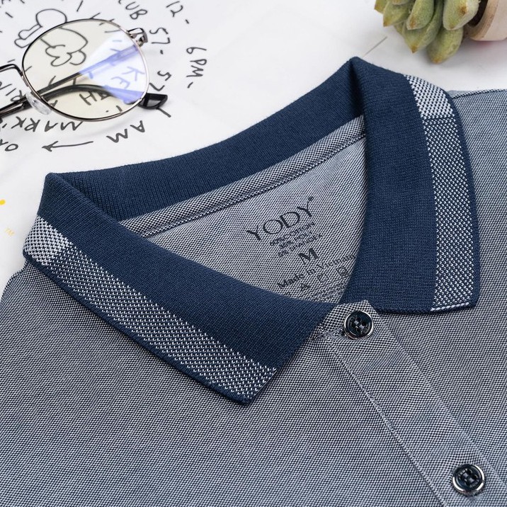 Áo thun polo nữ YODY mắt chim ngắn tay thấm hút tốt, dáng công sở nhiều màu APN3340