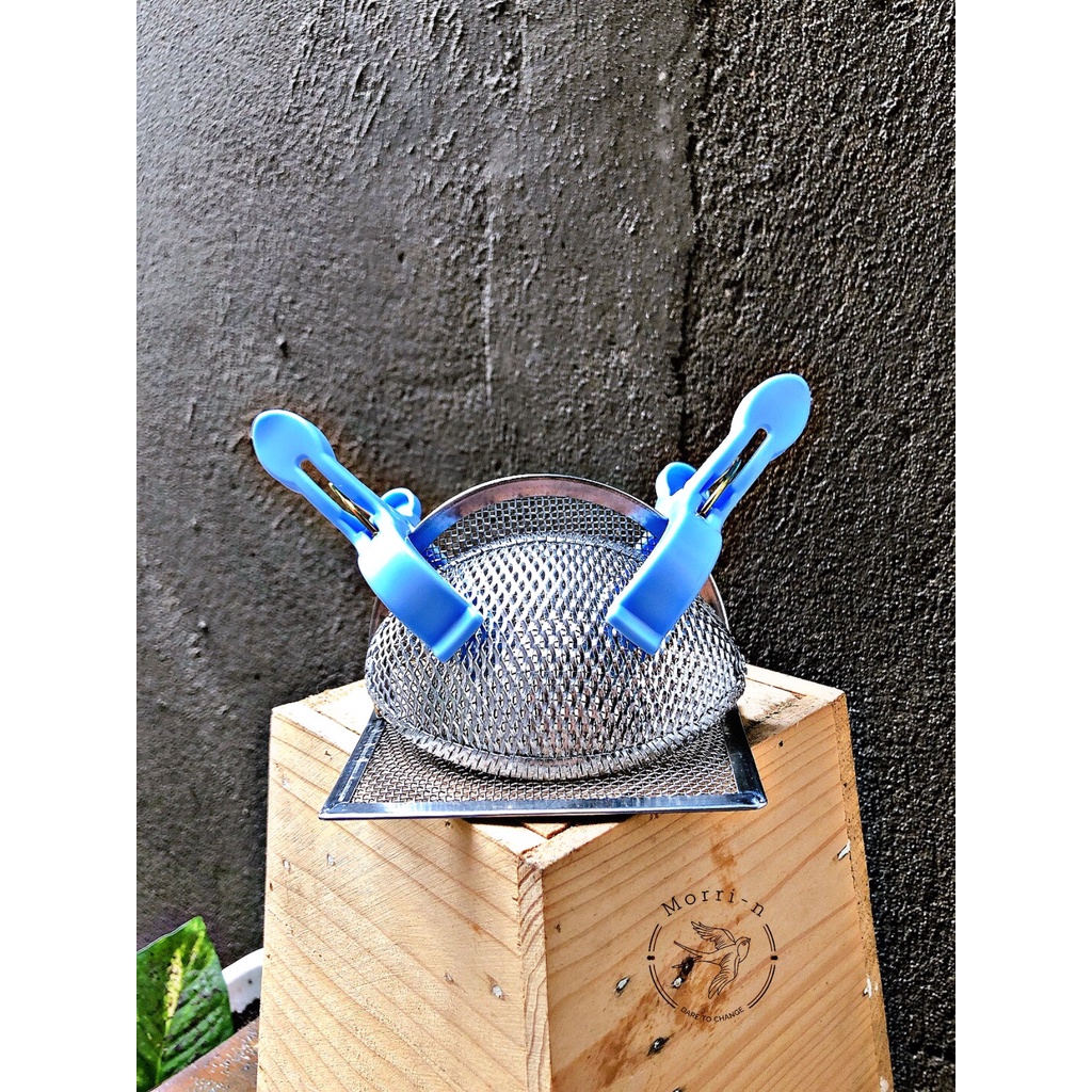 KHUÔN INOX ĐẮP TỔ 10G + MIẾNG NHÔM CHIẾC LÁ + KẸP