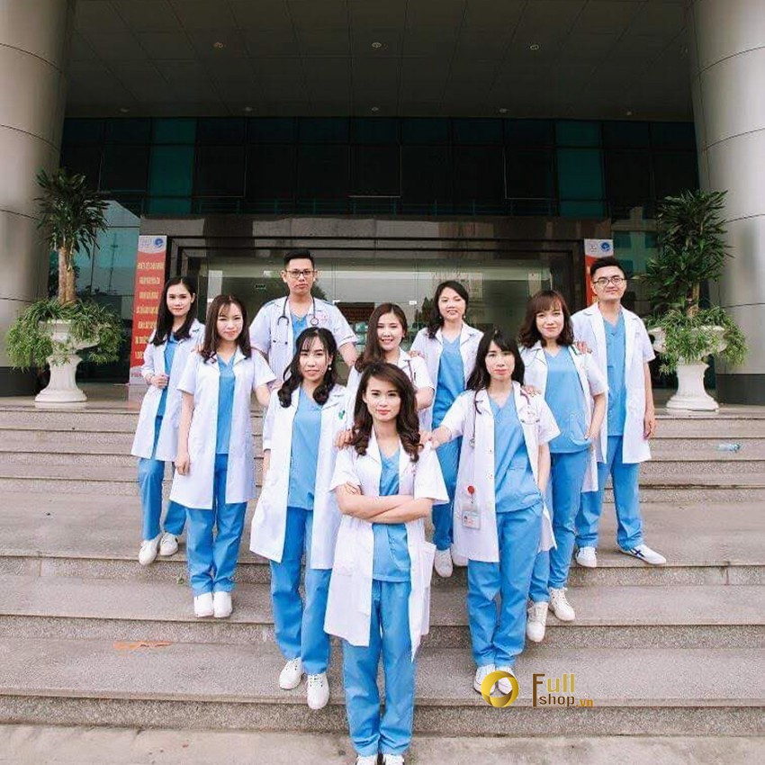 [Giá Sỉ] Áo blouse trắng nữ cộc tay cao cấp