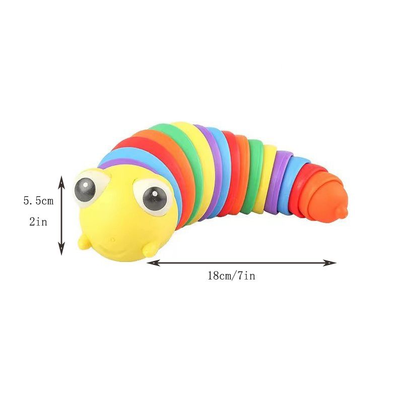 Đồ Chơi Con Sâu 3D Giúp Giảm Căng Thẳng