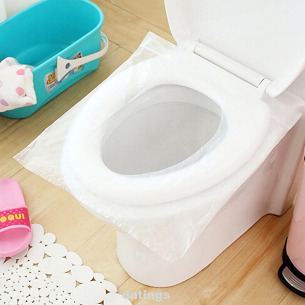 Vỏ Bọc Ghế Ngồi Toilet Bằng Vải Không Dệt Dùng Một Lần An Toàn Cho Phụ Nữ Mang Thai