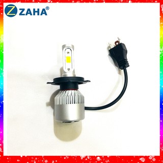 Đèn pha led C6 H4 3 tim siêu sáng cho xe máy