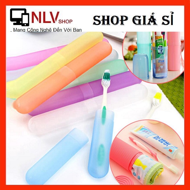 Ống Đựng Bàn Chải Đánh Răng Khi Đi Du Lịch Nhỏ Gọn Tiện Lợi Nhiều Màu
