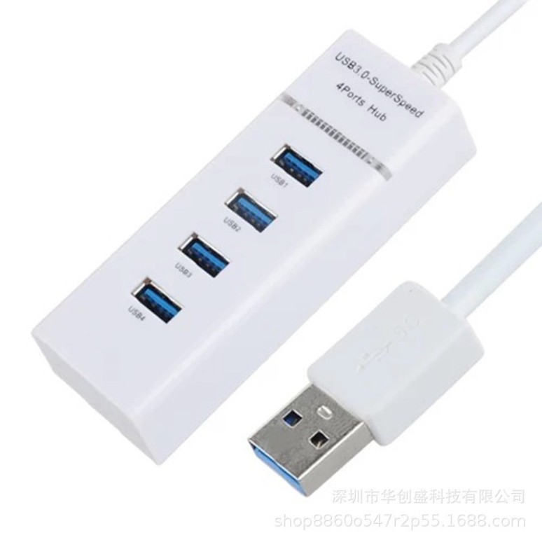 (Chính Hãng) [Hub usb 3.0] Bộ chia USB từ 1 thành 4 cổng usb tốc độ 3.0