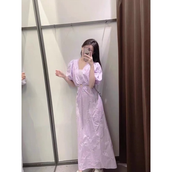 Đầm cut eo dáng xoè TQ