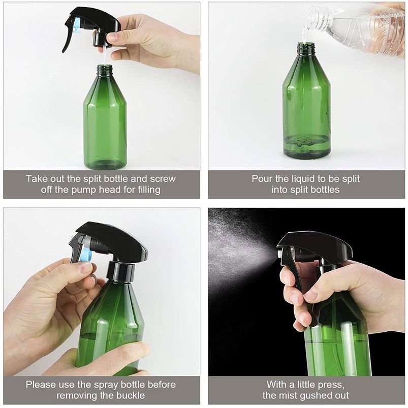 Bình phun sương rỗng bằng nhựa đa năng tiện lợi dung tích 300ml