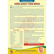 Viên Gout Tâm Bình Ngừa &amp; Giảm Bệnh Gout, Đau Khớp 60 Viên GUT TAM BINH GOUT TAM BINH