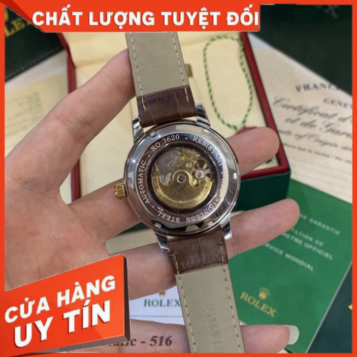 (Thẻ bảo hành 12 tháng) Đồng hồ nam Rolex, máy cơ 40 mm hàng cao cấp (Rolex.automatic) | BigBuy360 - bigbuy360.vn