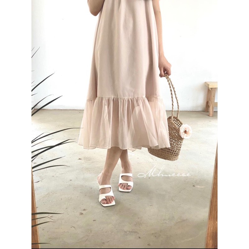 Váy tơ trễ vai | BigBuy360 - bigbuy360.vn