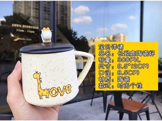 [HÀNG ORDER] Cốc hươu cao cổ 