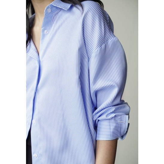 Áo sơ mi kẻ basic