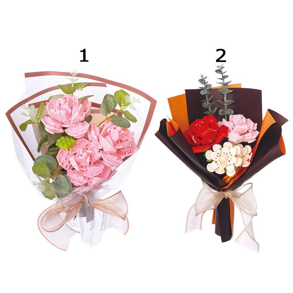 Layor1 Bộ Đồ Chơi Lắp Ráp Hình Hoa Hồng Đỏ Vĩnh Cửu